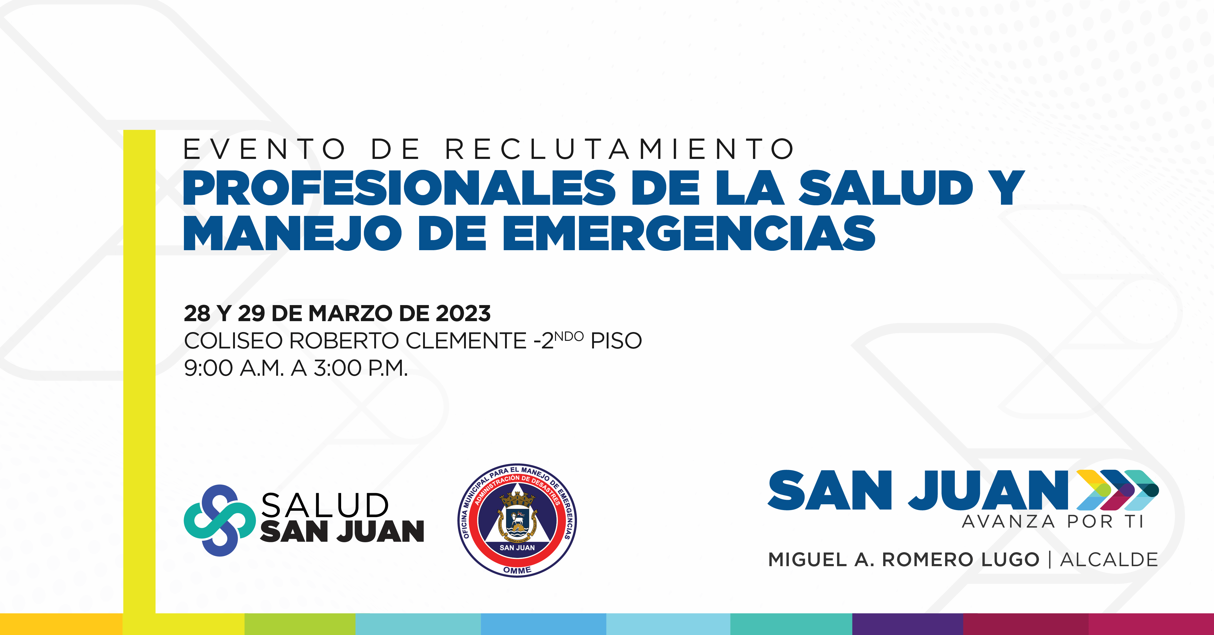 ANUNCIAN EVENTO DE RECLUTAMIENTO PARA PROFESIONALES DE LA SALUD Y