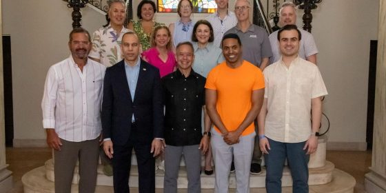 Alcalde de la ciudad capital recibe delegación del Congreso de los Estados Unidos en la Casa Alcaldía